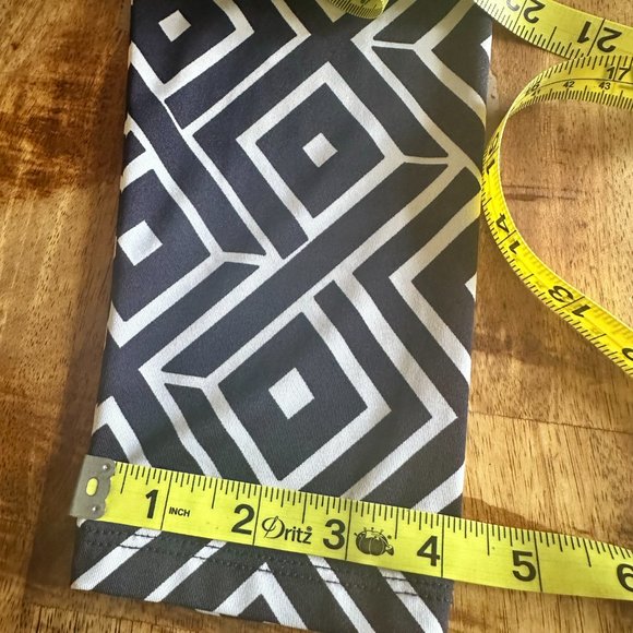 INC Geometric Black/White Casual Dress - Picture 10 of 11